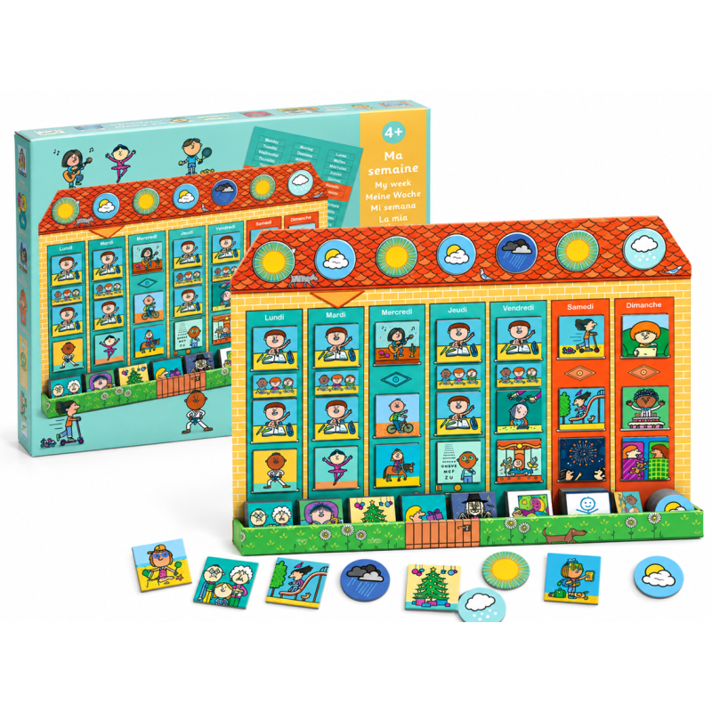 Juego Educativo Mi Semana De Toynamics