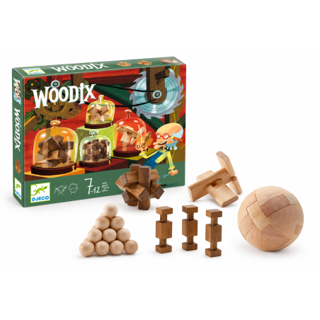 Juego De Ingenio Woodix De Toynamics