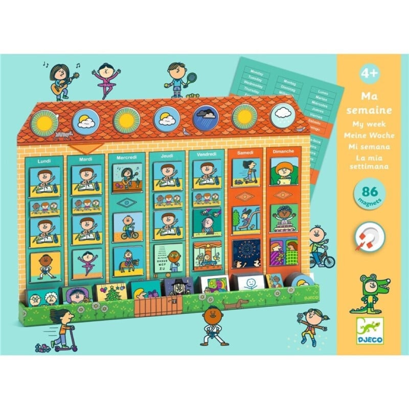 Juego Educativo Mi Semana