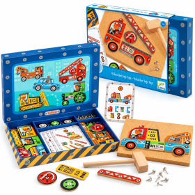 Juego De Clavos Tap Tap Vehículos De Toynamics