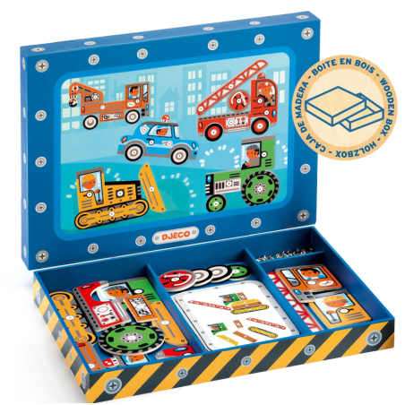Juego De Clavos Tap Tap Vehículos