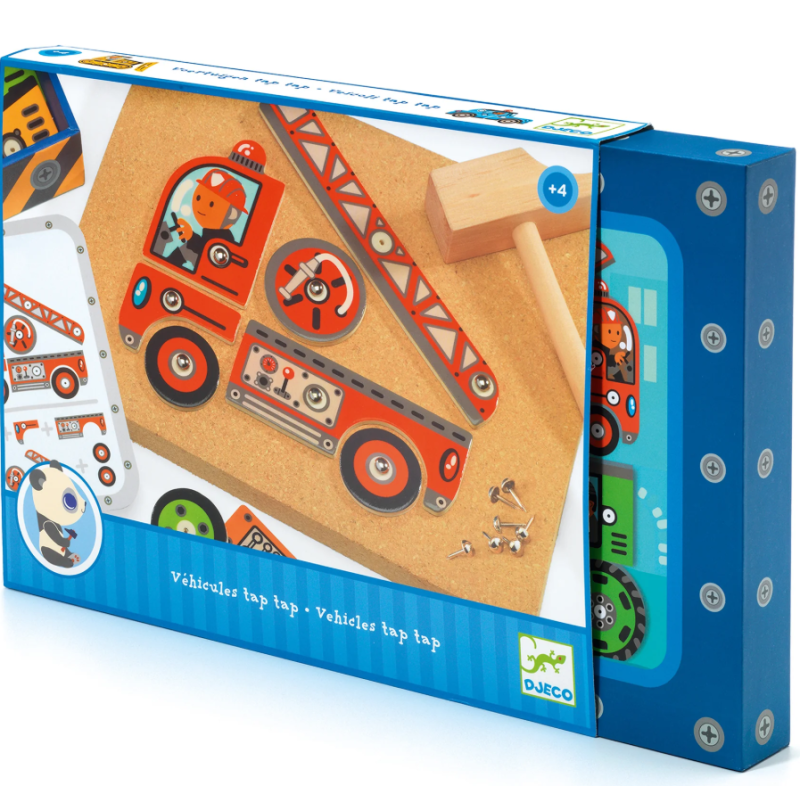 Juego De Clavos Tap Tap Vehículos
