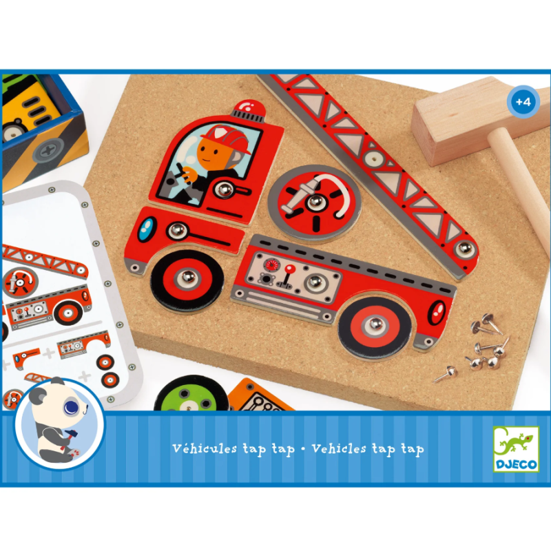 Juego De Clavos Tap Tap Vehículos