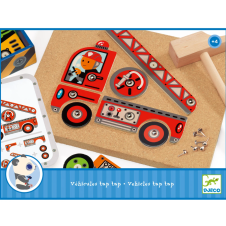 Juego De Clavos Tap Tap Vehículos