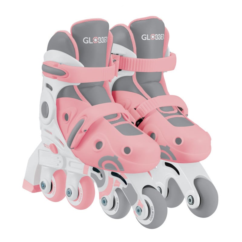 Globber Patines En Línea 2 En 1 Rosa Pastel De Toynamics