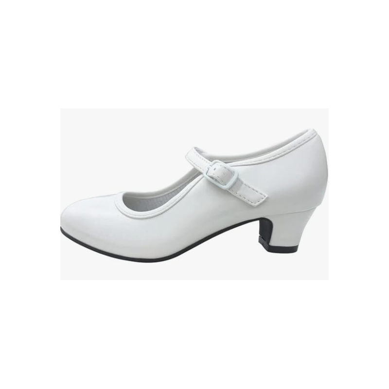 Zapato de Tacón Blanco T24/30