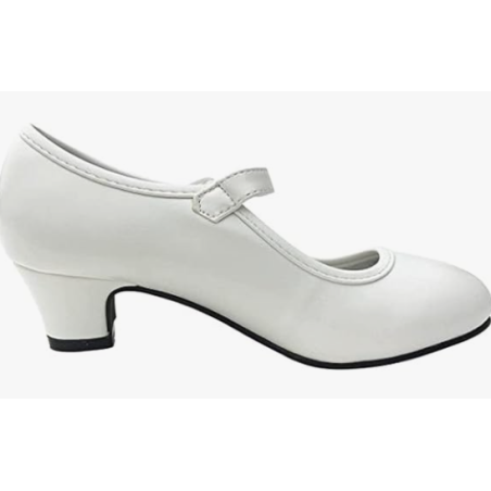 Zapato de Tacón Blanco T24/30