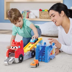 Fisher Price Camión De Carreras Con Pista Mega Bloks 2