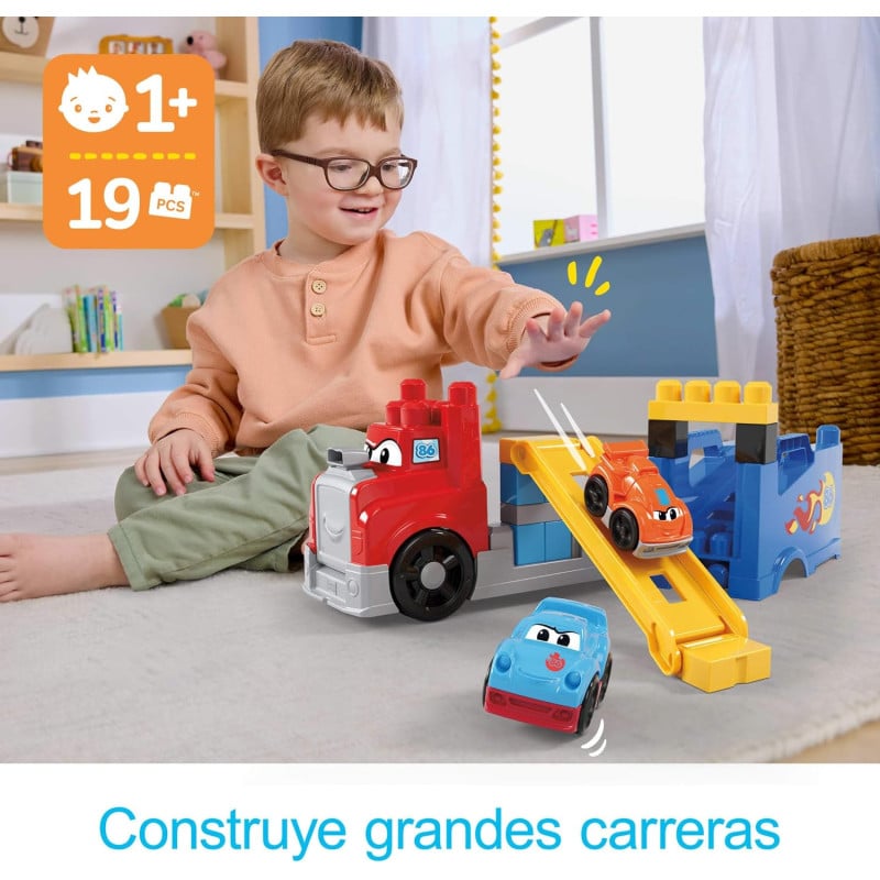 Fisher Price Camión De Carreras Con Pista Mega Bloks