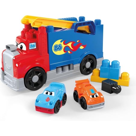 Fisher Price Camión De Carreras Con Pista Mega Bloks