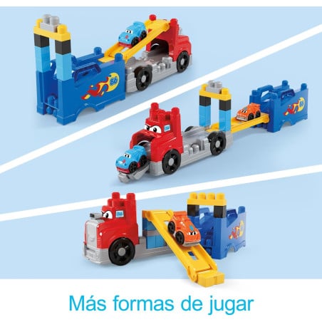 Fisher Price Camión De Carreras Con Pista Mega Bloks