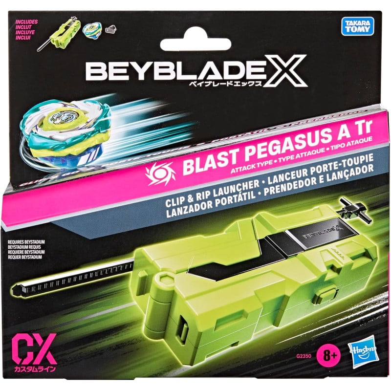 Beyblade X Blast Pegasus A Tr Con Lanzador Portátil
