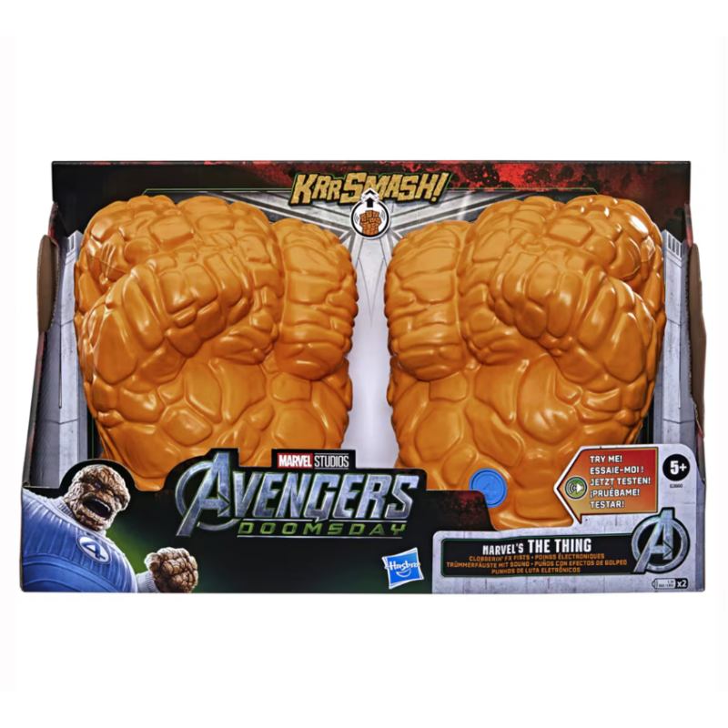 Marvel Avengers Puños Electrónicos La Cosa