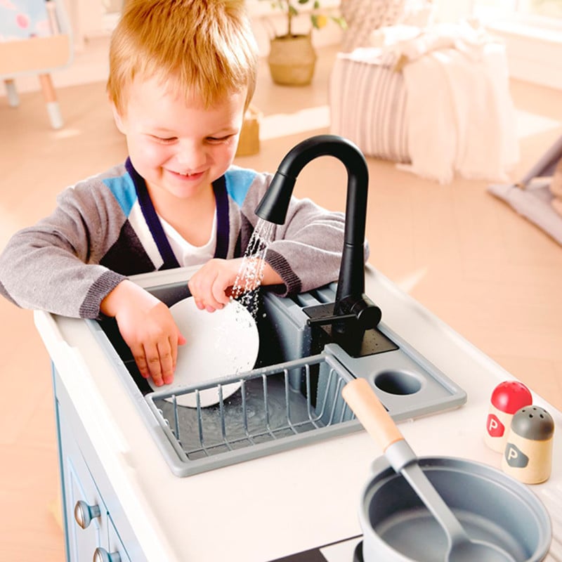 Hape Cocina Deluxe Con Fregadero Real