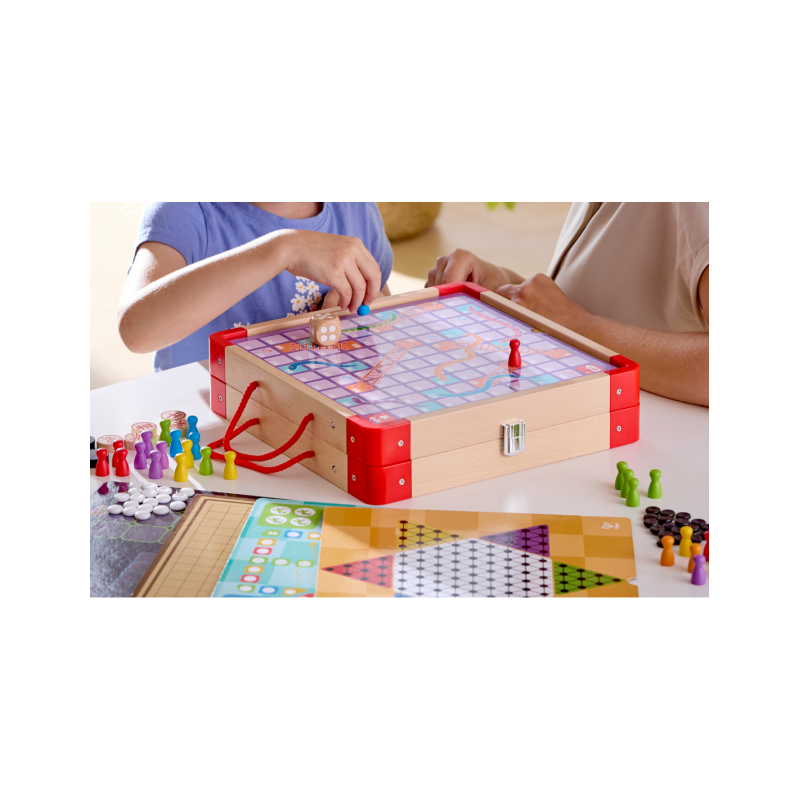 Hape Maletín 22 Juegos Clásicos
