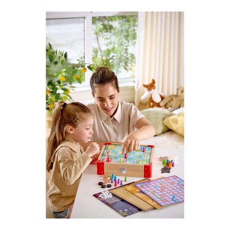 Hape Maletín 22 Juegos Clásicos