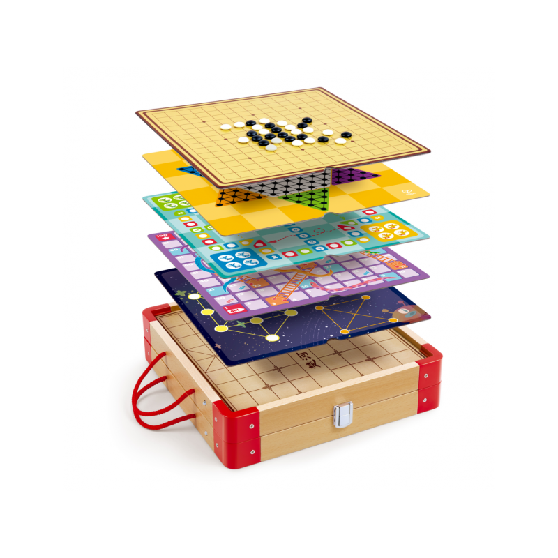 Hape Maletín 22 Juegos Clásicos