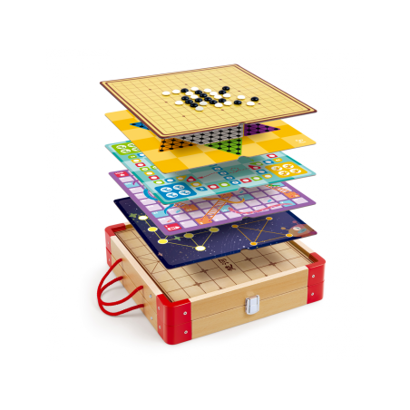 Hape Maletín 22 Juegos Clásicos