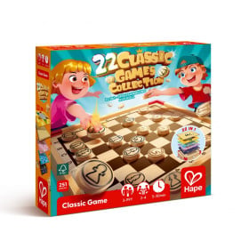 Hape Maletín 22 Juegos Clásicos