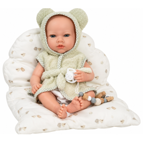 Muñeco Reborn Arias Max Beige de 38 cm con Cojín 2