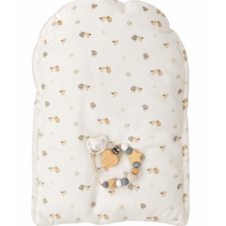 Muñeco Reborn Arias Max Beige de 38 cm con Cojín