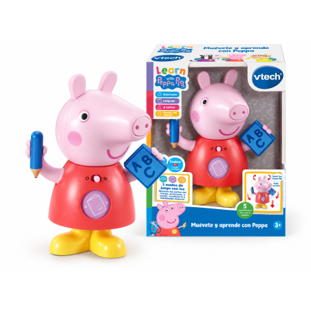 Peppa Pig ¡Muévete y aprende con Peppa! De Vtech