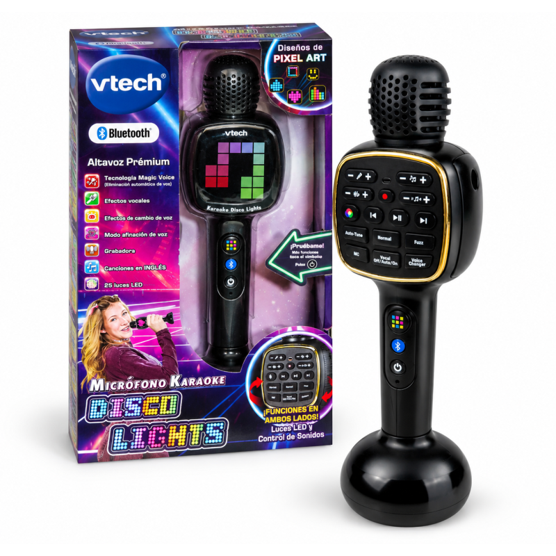 Vtech Micrófono Karaoke Disco Lights De Vtech