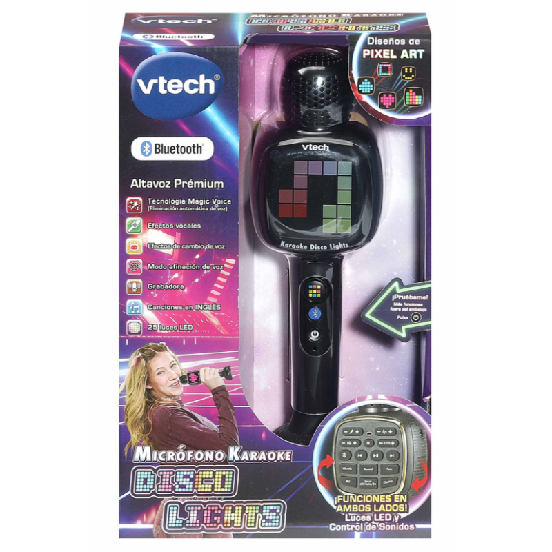 VTech Micrófono Karaoke Disco Lights