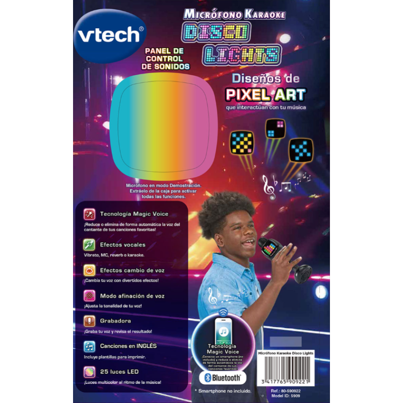 VTech Micrófono Karaoke Disco Lights