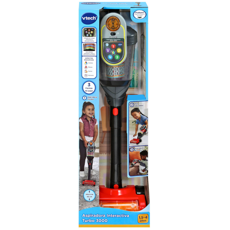 VTech Aspiradora Interactiva Turbo 3000