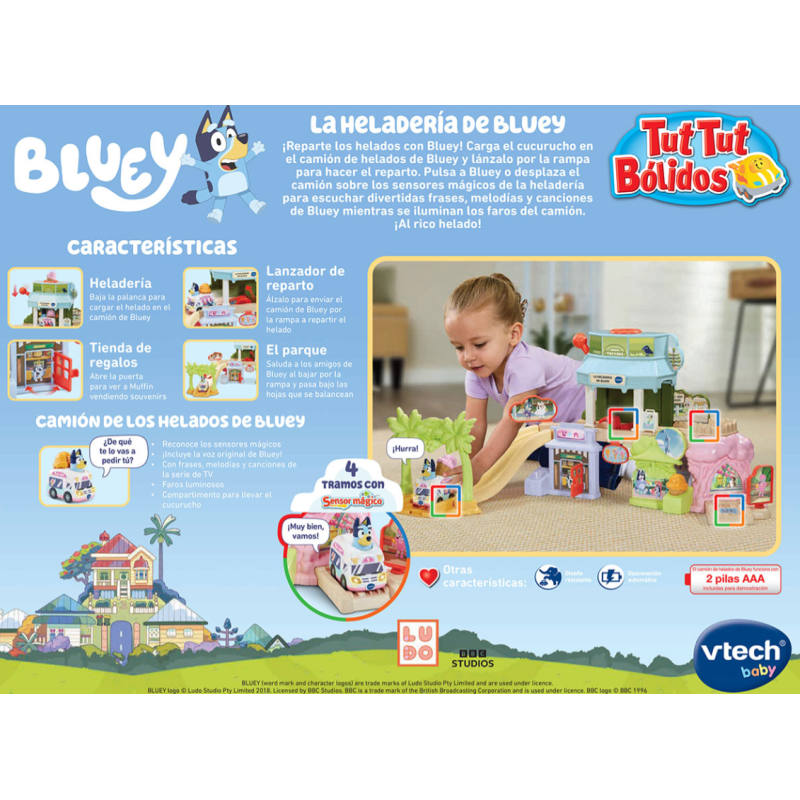 Bluey Heladería Y Camión De Los Helados