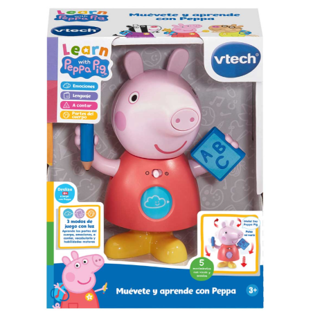 Peppa Pig ¡Muévete y aprende con Peppa!