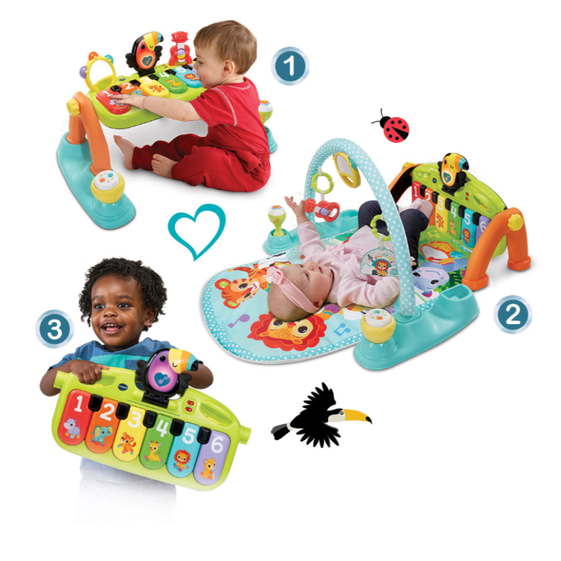 VTech Mantita Y Gimnasio Pataditas Musicales