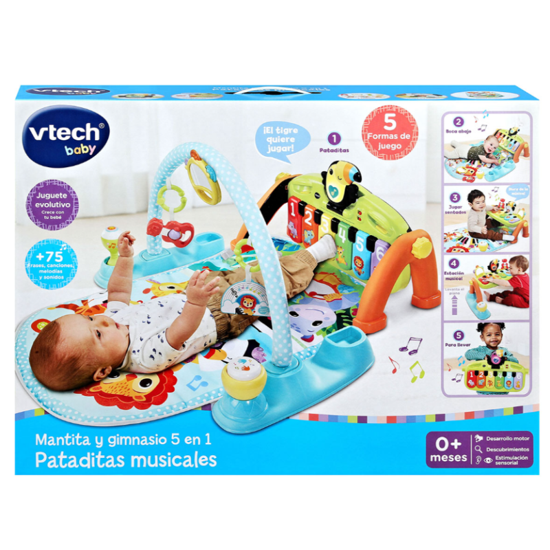 VTech Mantita Y Gimnasio Pataditas Musicales