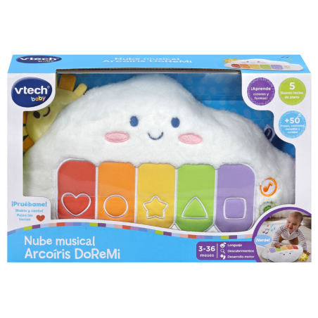 VTech Nube Musical Arcoíris DoReMi
