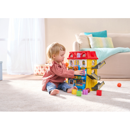 VTech Megacasa Multi-Actividades Bloque Vecinal Vecinos Y Amigos
