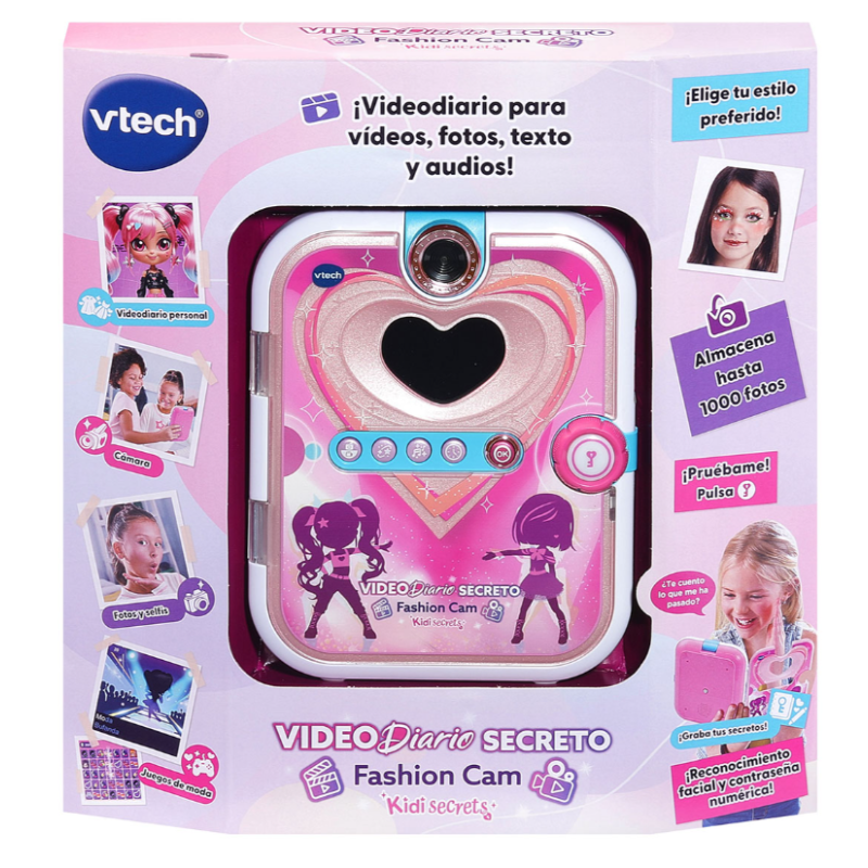VTech KidiSecrets Video Diario Secreto Fashion Cam
