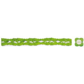 Guirnalda de Papel Verde 4 M