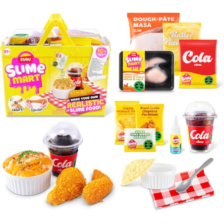 Zuru Slime Mart Cesta De La Compra Pequeña Comida Rápida Serie 2