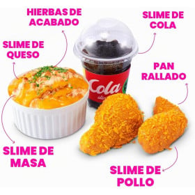 Zuru Slime Mart Cesta De La Compra Pequeña Comida Rápida Serie 2 2