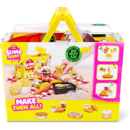 Zuru Slime Mart Cesta De La Compra Pequeña Comida Rápida Serie 2
