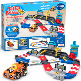 VTech Circuito de Carreras Tut Tut Bólidos Con Rayo Monoplaza De Vtech