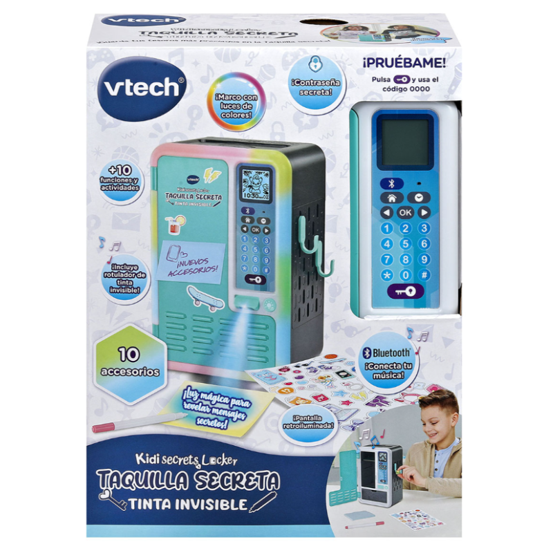 VTech KidiSecrets Locker Taquilla Secreta Tinta Invisible Verde