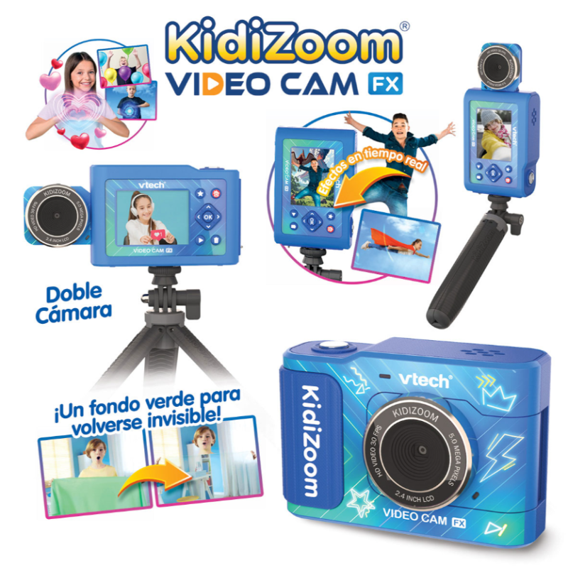 VTech Kidizoom Video Cam FX Azul