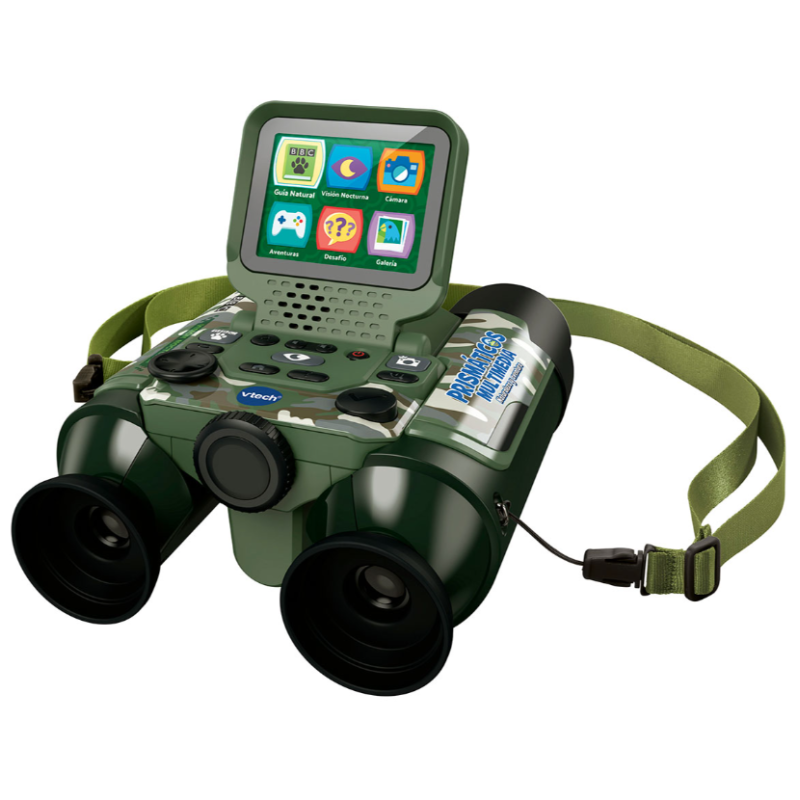 VTech Prismáticos Multimedia Naturaleza Y Aventura Camuflaje