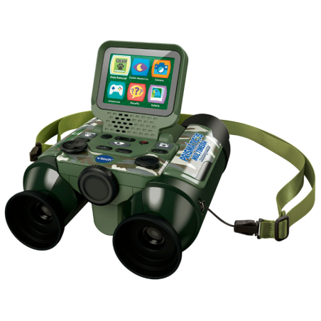 VTech Prismáticos Multimedia Naturaleza Y Aventura Camuflaje