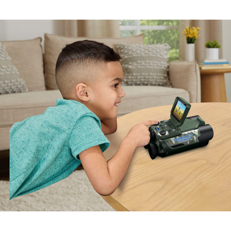 VTech Prismáticos Multimedia Naturaleza Y Aventura Camuflaje