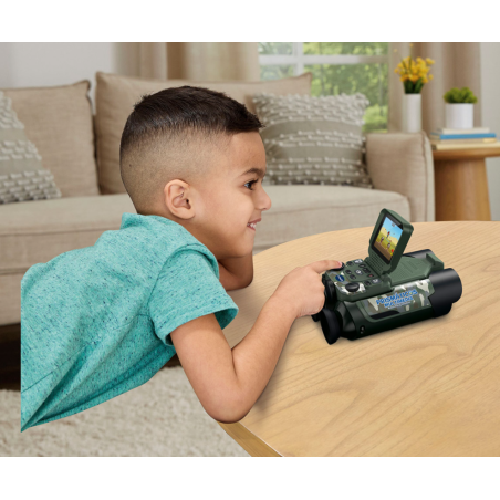 VTech Prismáticos Multimedia Naturaleza Y Aventura Camuflaje