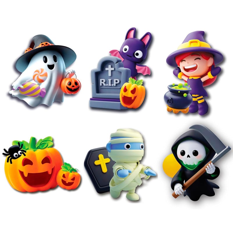 Moldea Y Pinta Escayola De Halloween 4M