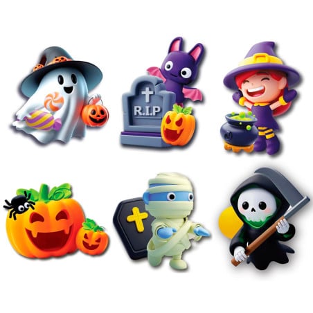 Moldea Y Pinta Escayola De Halloween 4M